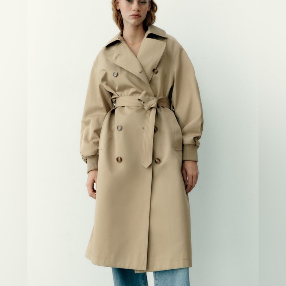 Zara Belted Trench Coat